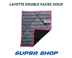 Lavette double faces 24x19