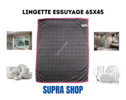 Lingette carbone essuyage 65x45