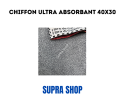 Chiffons Ultra absorbant 30x40 Gris