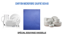 Torchon vaisselle Rose 60x40 VIOLET