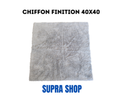 Chiffon microfibre finition 40x40