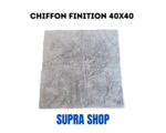 Chiffon microfibre finition 40x40