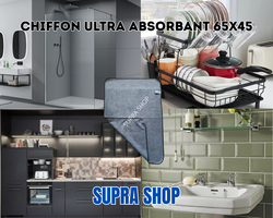 Chiffons Ultra absorbant 65x45 Gris