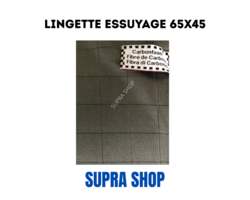 Lingette carbone essuyage 65x45