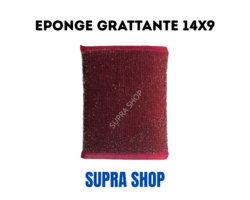 ponge grattante