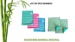 Kit microfibre BAMBOU