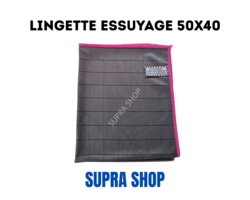 Lingette carbone essuyage 50x40