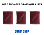 Lot de 3 ponges grattantes